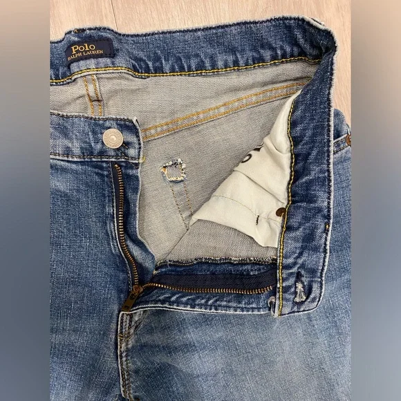Polo Ralph Lauren Jeans Men's 33x30 Hampton Relaxed Straight Denim Blue $200